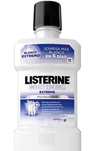 LISTERINE® Whitening Blanquea y Fortalece
